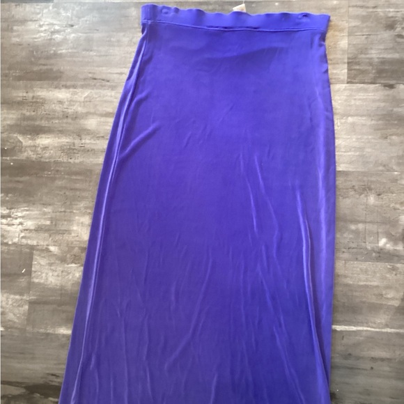 NWT Vintage Chic Women's Maxi Skirt in Vibrant Purple - Picture 14 of 14
